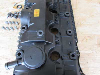BMW N62 Engine Cylinder Head Valve Cover, Left 11127522159 E60 545i 550i E63 645Ci 650i E65 745i 750i3